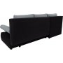 Game Schlafsofa links - Grau