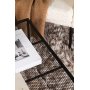Netz Couchtisch 80 x 80 cm - Schwarz