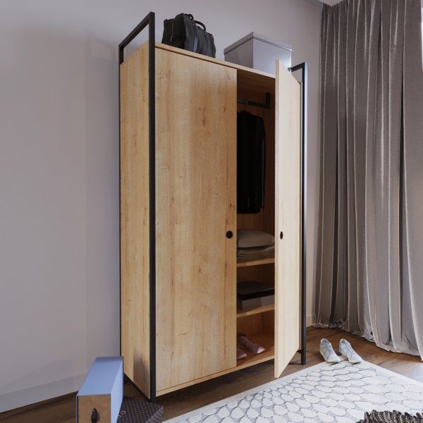 Limbo Kleiderschrank 614 - Eiche