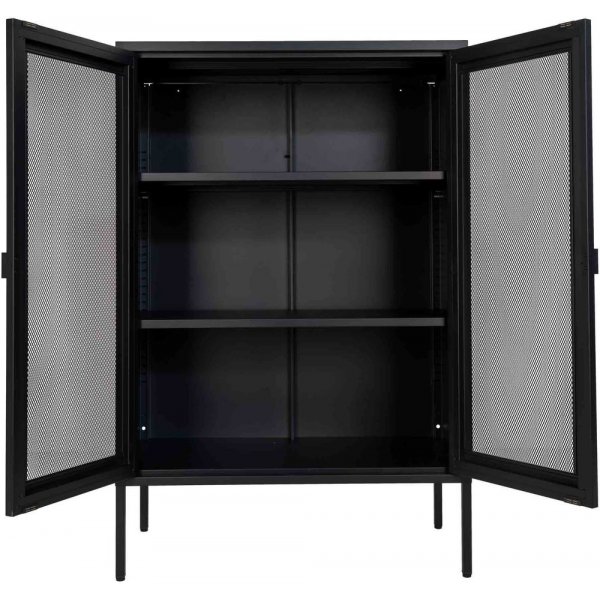 Melbourne Vitrine - Schwarz