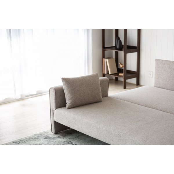 Schlafsofa 210 cm beige - Bella