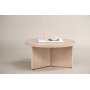 Melker Couchtisch Ø85 cm- Whitewash