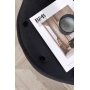Respit Hocker - Schwarzer Samt