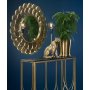 Konsolentisch Andrea - Antik Messing / Schwarz