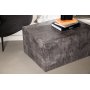 York Low Couchtisch 80 x 60 cm - Dunkelgrau
