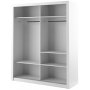 Mervyn garderobe - Weiß