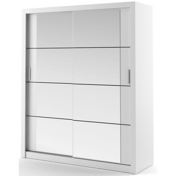 Mervyn garderobe - Weiß