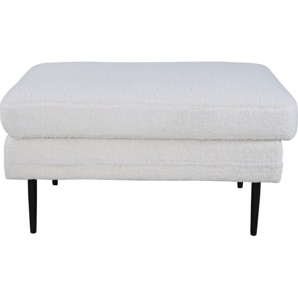 Hocker Savanna - Weißer Teddy