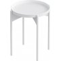 Vela Couchtisch Ø44 cm - Weiß