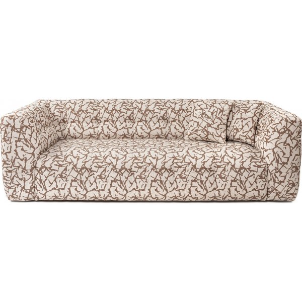 3-Sitzer-Sofa aus Cady - Beige/Braun