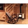 Komfort-Schaukelstuhl - Braun/Wenge