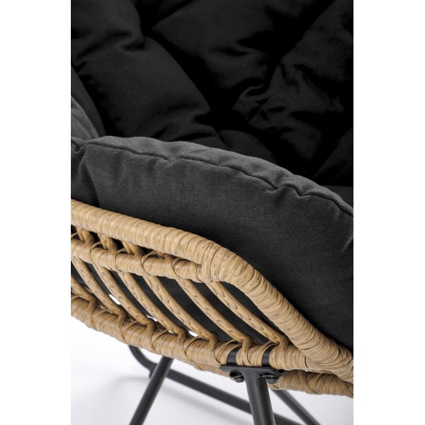 Whisper-Sessel - Schwarz/Beige