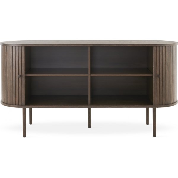Slide Sideboard 150 cm - Braun lackierte Eiche