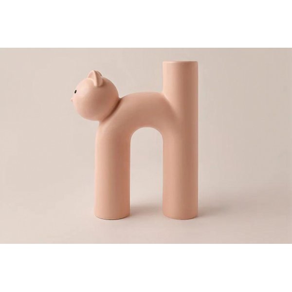 Gato Vase - Rosa