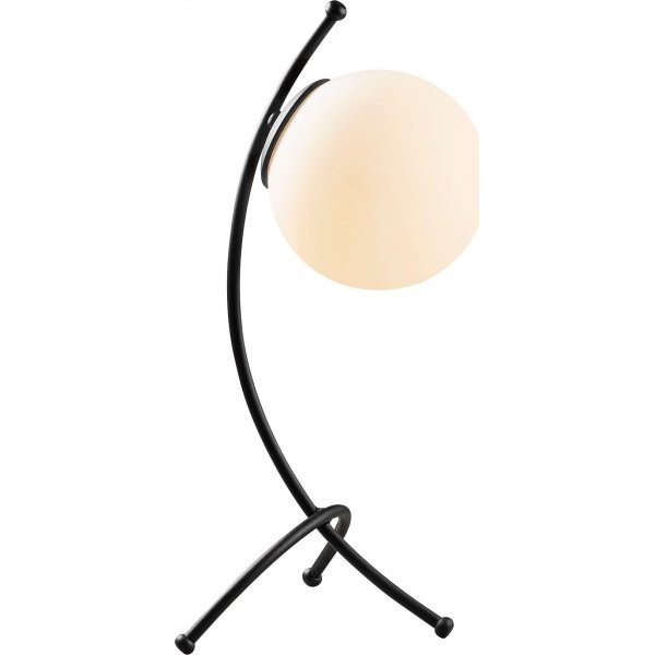 Tischlampe Yay - Schwarz/Weiß