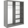 Einar Kleiderschrank 3 - Grau