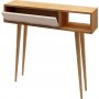 Oseyo Beistelltisch 100 x 30 cm - Eiche/weiß