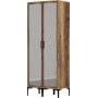 Kumsal Kleiderschrank 4 Walnuss