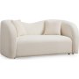 Asis 2-Sitzer-Sofa - Creme
