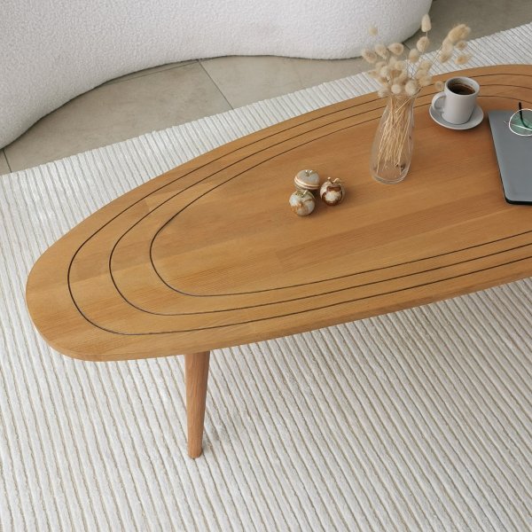 Süßer Couchtisch 115 x 50 cm - Teak