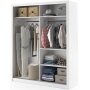 Mervyn garderobe - Weiß