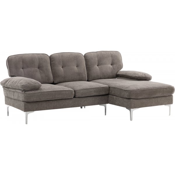 Remis Diwansofa - Dunkelgrau