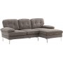 Remis Diwansofa - Dunkelgrau
