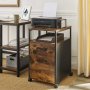 Belmont Aktenschrank - Braun/Schwarz