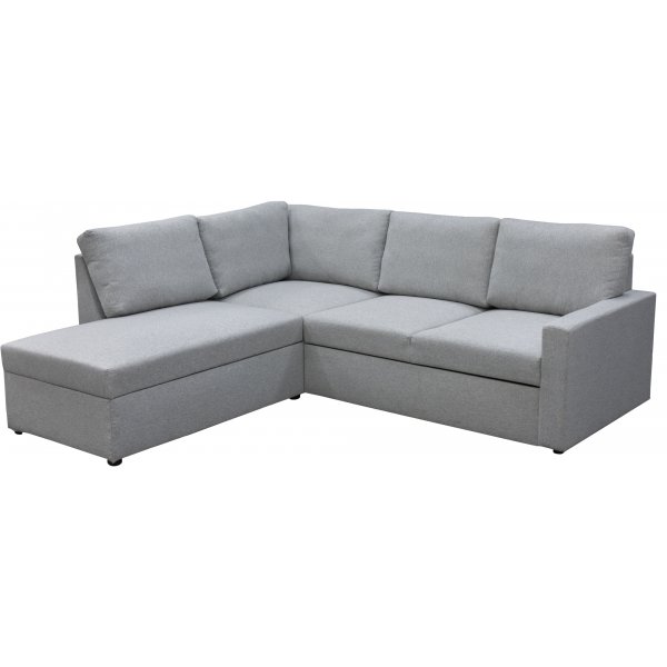 Traumgraues Schlafsofa mit Stauraum und Ecksofa