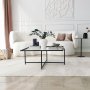 Sun Couchtisch 85 cm - Schwarz