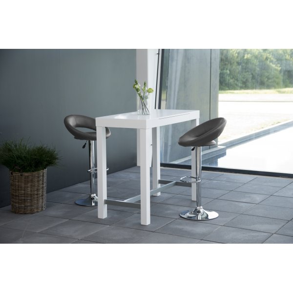 Plump Barhocker - Graues PU