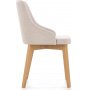 Catrin Esszimmerstuhl - Beige (Stoff) / Holz
