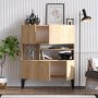 Krista Sideboard - Saphir/Eiche