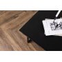 Couchtisch Pryor 110 x 70 cm - Schwarz