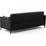 3-Sitzer-Schlafsofa - Schwarz