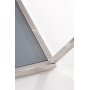 Couchtisch Puerto 100 x 100 cm - Rauchglas