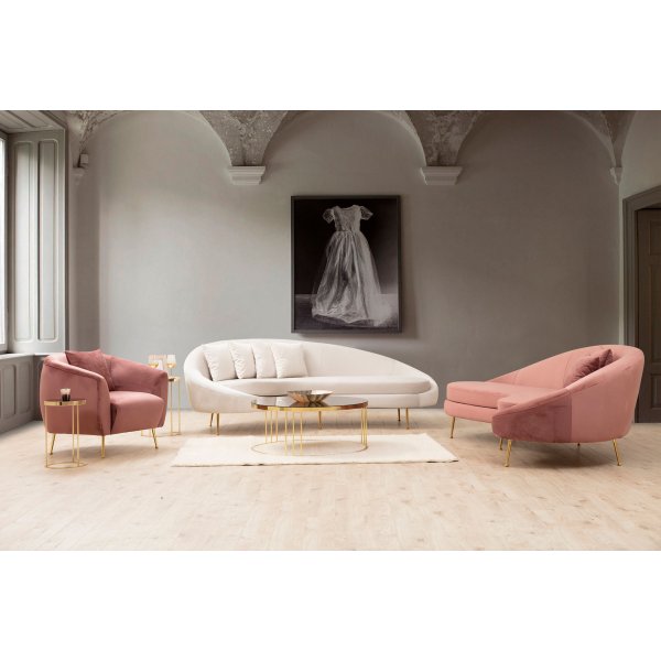 Essie-Sofa - Rosa