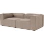Fora 2-Sitzer-Sofa - Braun