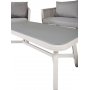 Sofagruppe Virya - Grau/Weiß