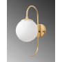 Klenod Wandleuchte 10565 - Gold/Weiß
