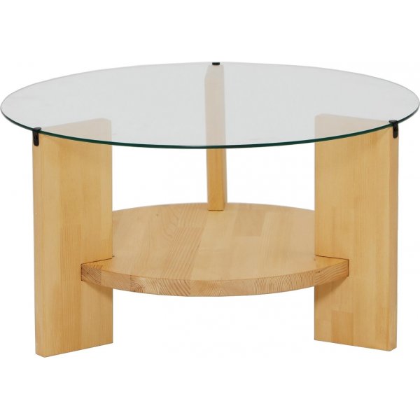 Armand Couchtisch Ø75 cm - Eiche
