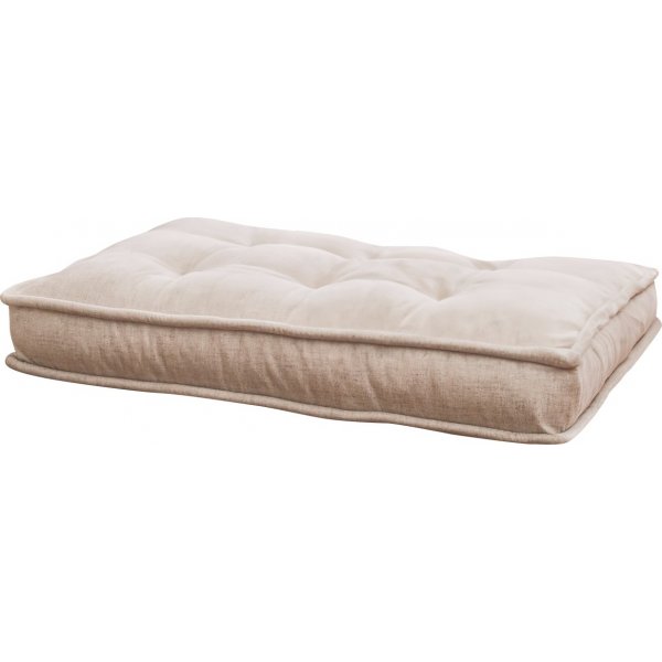 Natürlicher Sitzpuff - Creme