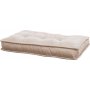 Natürlicher Sitzpuff - Creme
