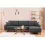 Kronos Schlafsofa Anthrazit