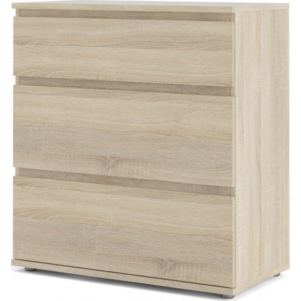 Nova Kommode mit 3 Schubladen - Eiche