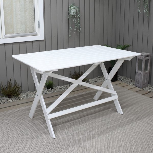 Haväng / Knohult Esstisch 125 cm - Weiß