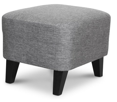 Harmony Sessel mit Fußhocker - grau
