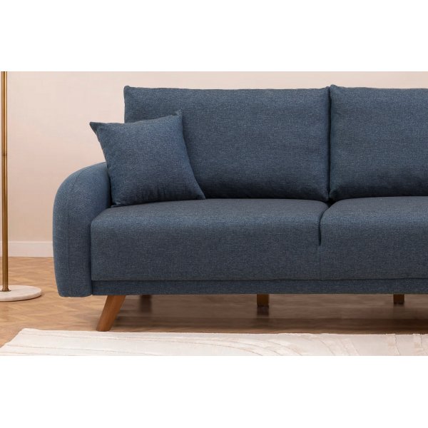 Kronos 2 Schlafsofa Dunkelblau