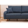 Kronos 2 Schlafsofa Dunkelblau