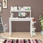 Bett Schreibtisch 104,5 x 55 cm - Weiß